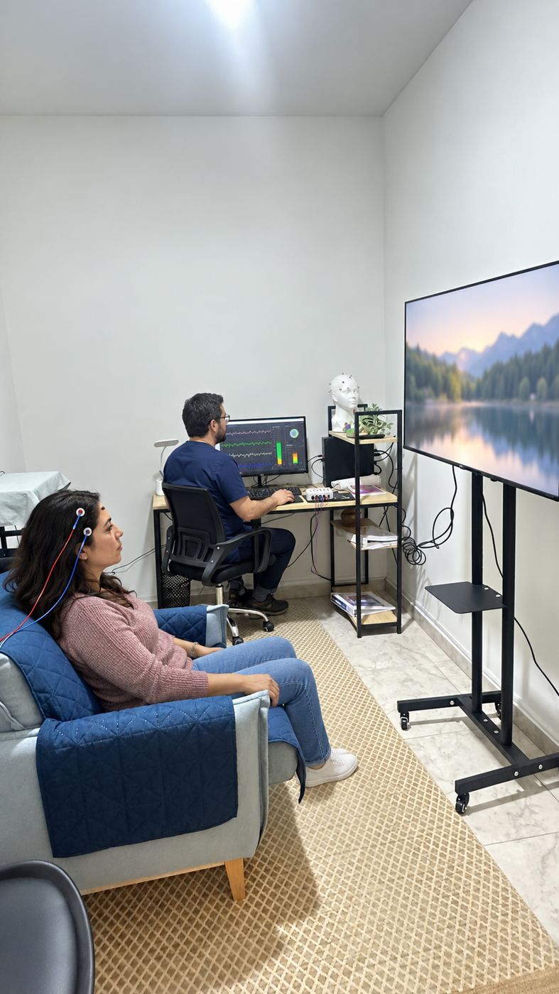 Sesión de neurofeedback